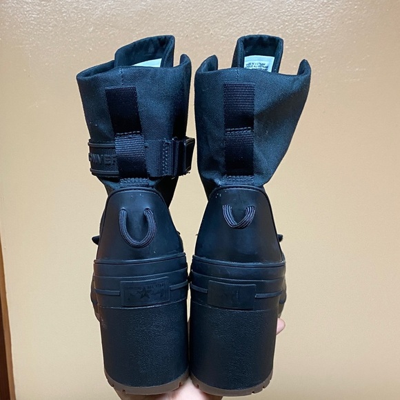 Converse Chuck Taylor GR82 Extra High Women’s Black Brown Platform Boots Size 10 - Picture 12 of 16